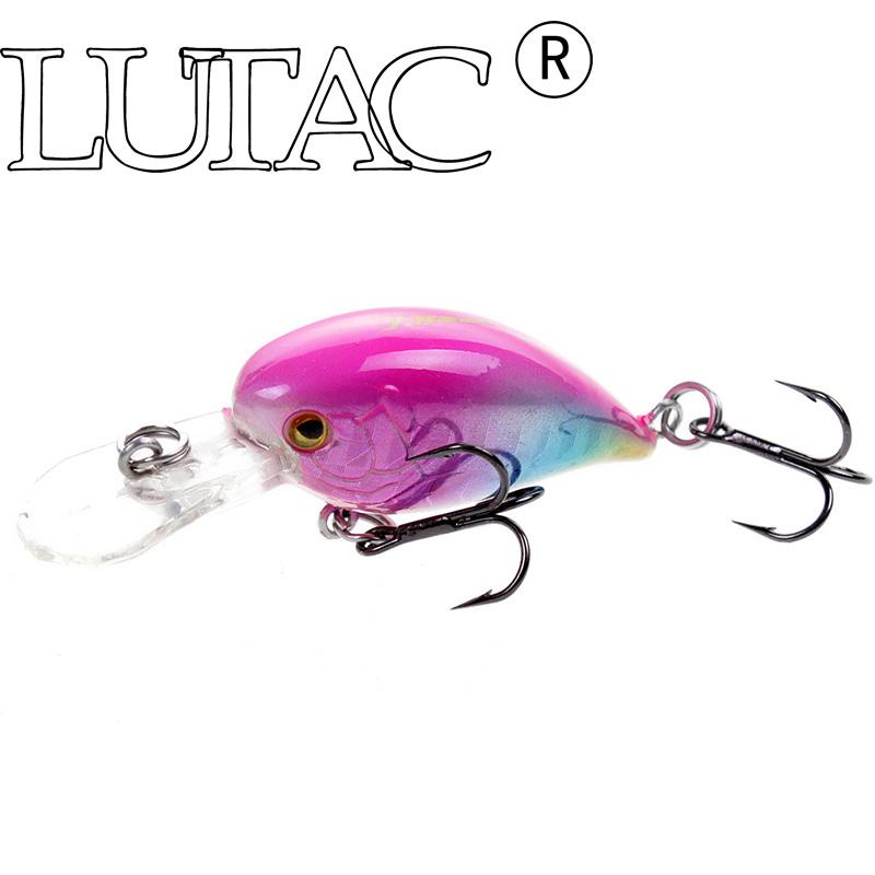 new arrival LUTAC Hot Selling Crank Bait Fishing Lures with Size of 40mm 5g Floating Water 1m