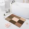 Впитывающий нескользящий коврик для ванной комнаты, коврик для двери, душевая комната, ванна, ковер, туалет, туалет, пол, кухонный ковер