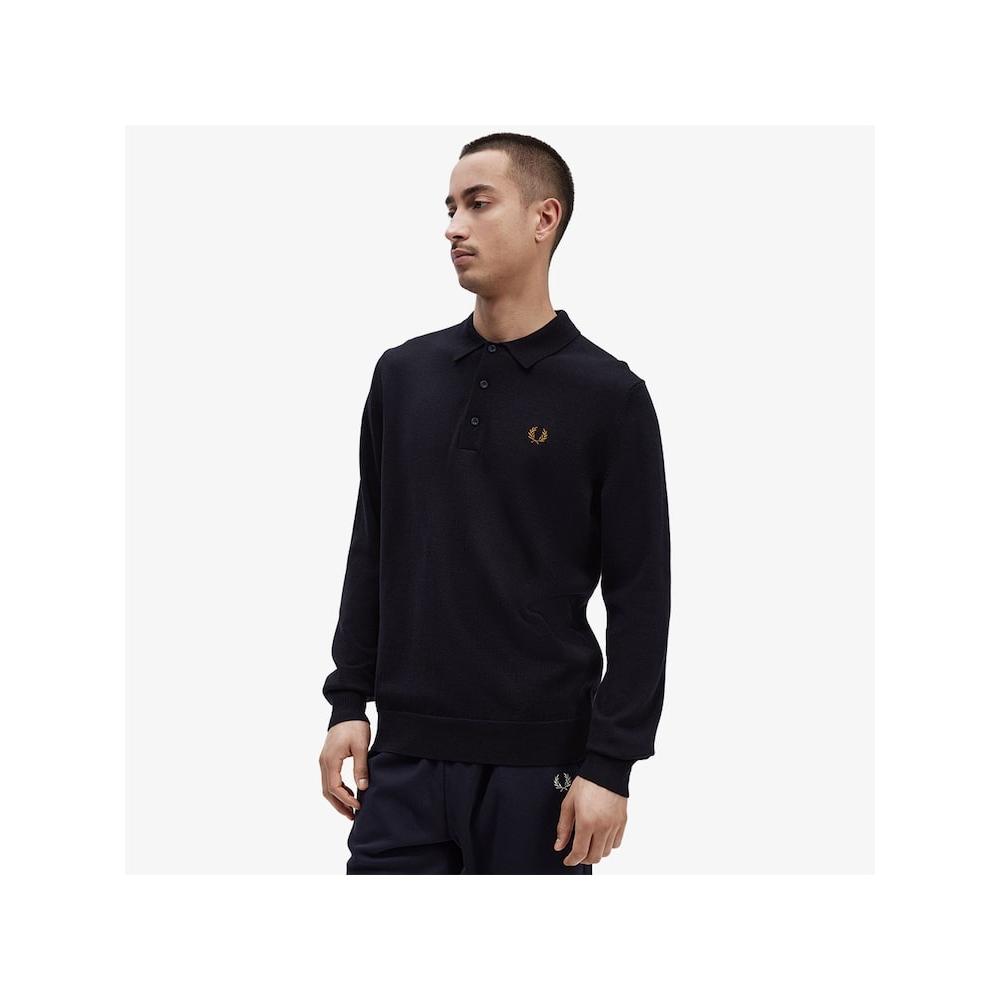 Fred Perry Long Sleeve Classic Knit Shirt 795 Qzgafpm2434535 795