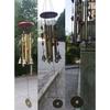 4 Tubes Wind Chimes Bells Decor Aluminium Alloy Hanging Wind Chimes Gift Swing Memorial Wind Chimes Handmade for Balcony Outdoor