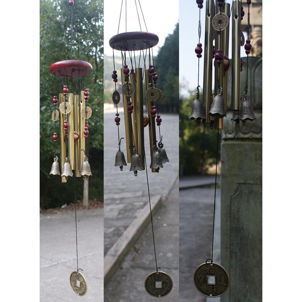Vintage Metal Heroic Windbell Wind Chimes Deep Resonance Serenity Bell for Outdoor Home Garden Courtyard Decoration Home Decor