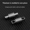 Keychain Connector Mini Titanium Keychain Swivel Key Holder Quick Release Key