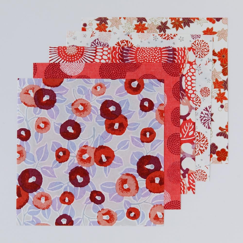 Shogadou Origami Yuzen Origami Set Red 29241