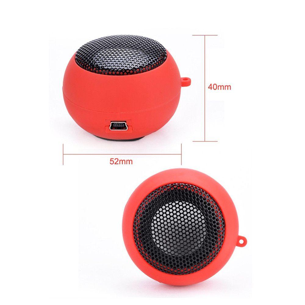 Laptop Portable Mini Loudspeaker for Phone PC Hamburger Speaker Sound Box Amplifier 3.5mm Jack