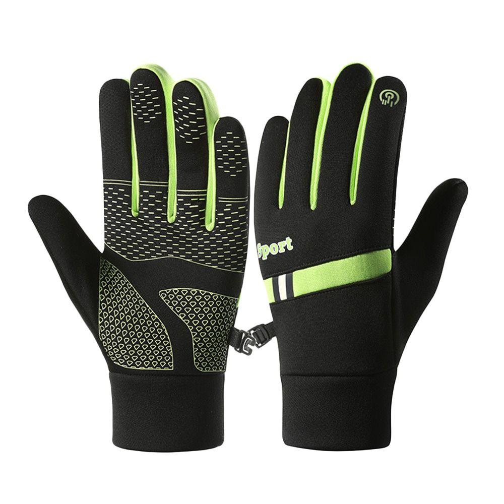 Nonslip Touchscreen Mitten Lining Fleece Cycling Gloves Fashion Winter Gloves Outdoor