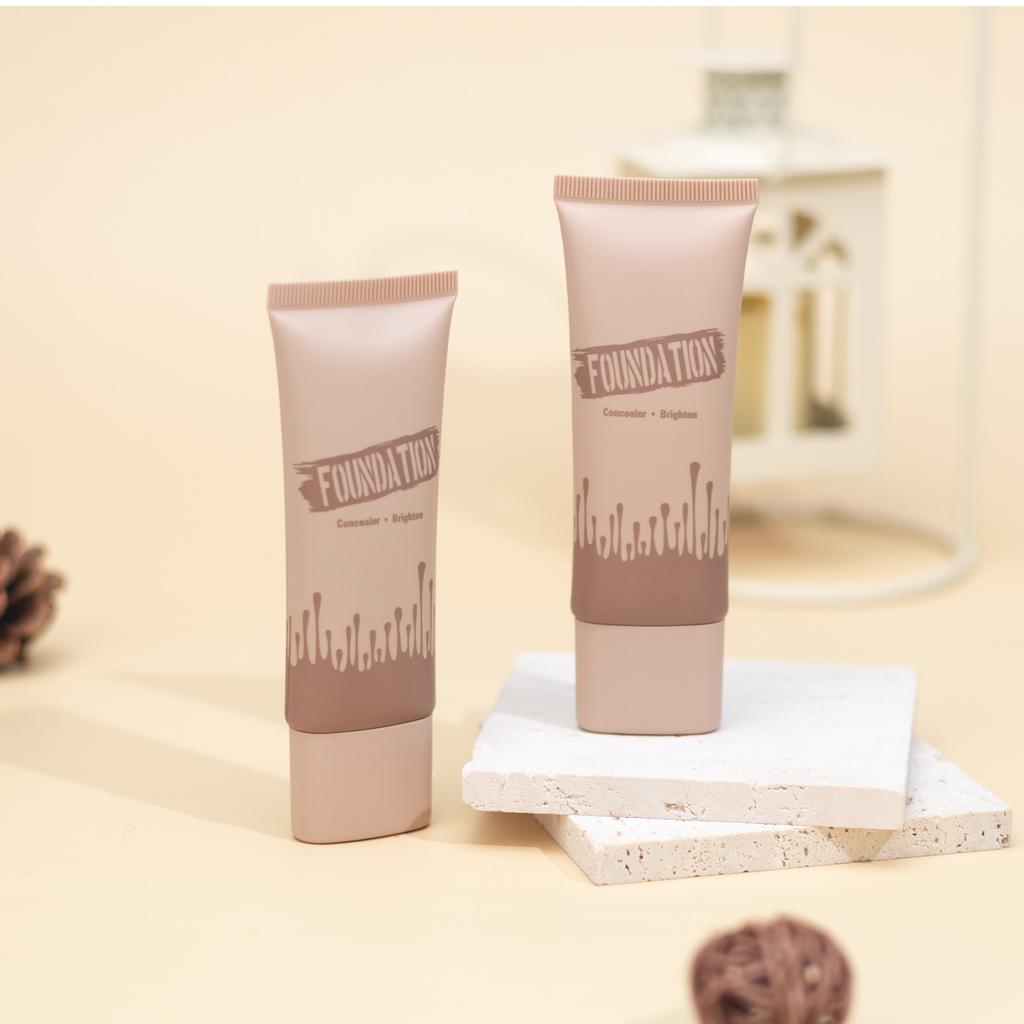 Тональный крем с полным покрытием, Матовый финиш, Жидкий тональный крем для контроля жирности, Маскирующий недостатки и пигментные пятна, Крем-консилер