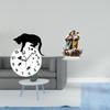 Бесшумные настенные часы для кошек с тихим ходом и 2D-акриловым настольным декором. Подарок для гостиной