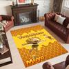 Biene Maja Customize Text Area Rug Suitable for Bedrooms Balcony Study room Dormitory Antislip Carpet Decorate Offices Spiritual Gift