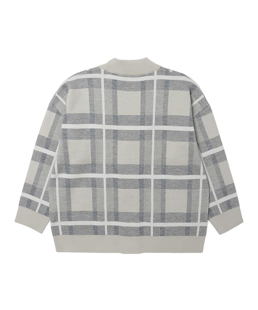 Жаккардовый кардиган UCLA Check [Бежевый](Uz1Gd01_25)