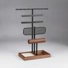 Jewelry Organizer Rack Metal Display Stand Tangletangle-Free for Bedroom