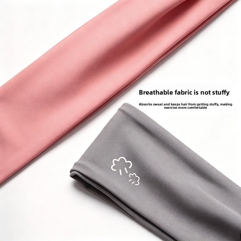 Exercise Headband, Sweat-absorbing and Anti-sweating Headscarf, Fitness, Breathable, Running, Yoga, Men's and Women's Summer Sweat-wicking Hairband