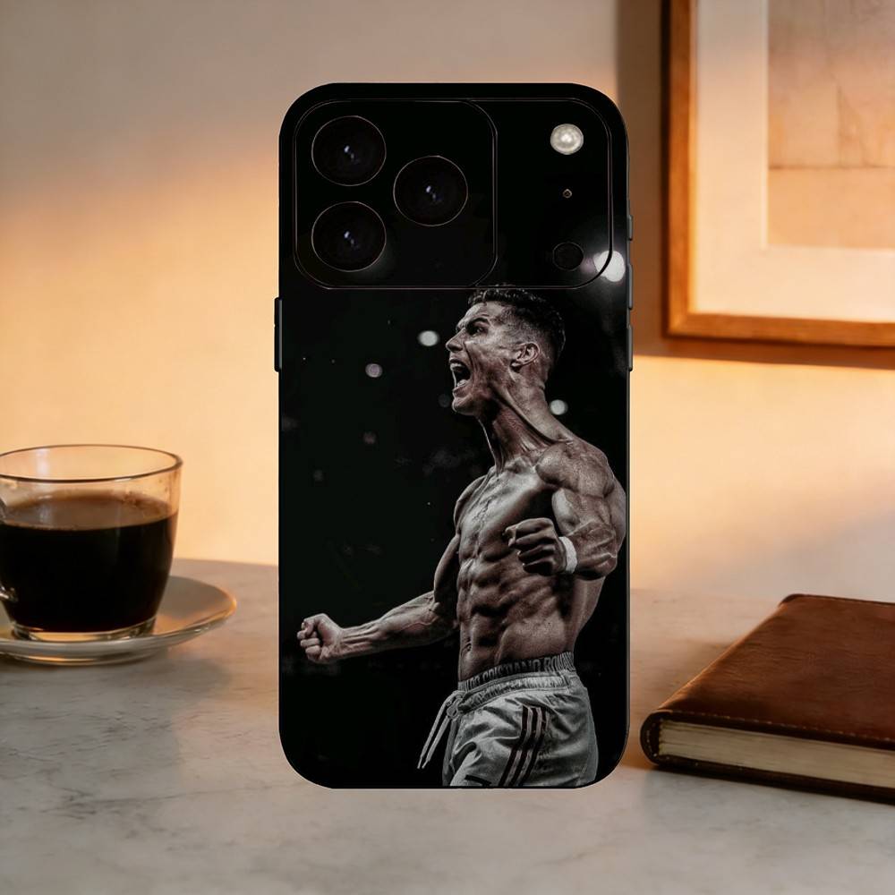 F-Футбол Для CR7 Роналду 7 Чехол для телефона Силиконовый Мягкий Для IPhone 17 16 15 14 13 12 11 X XR Plus Pro Max Plus
