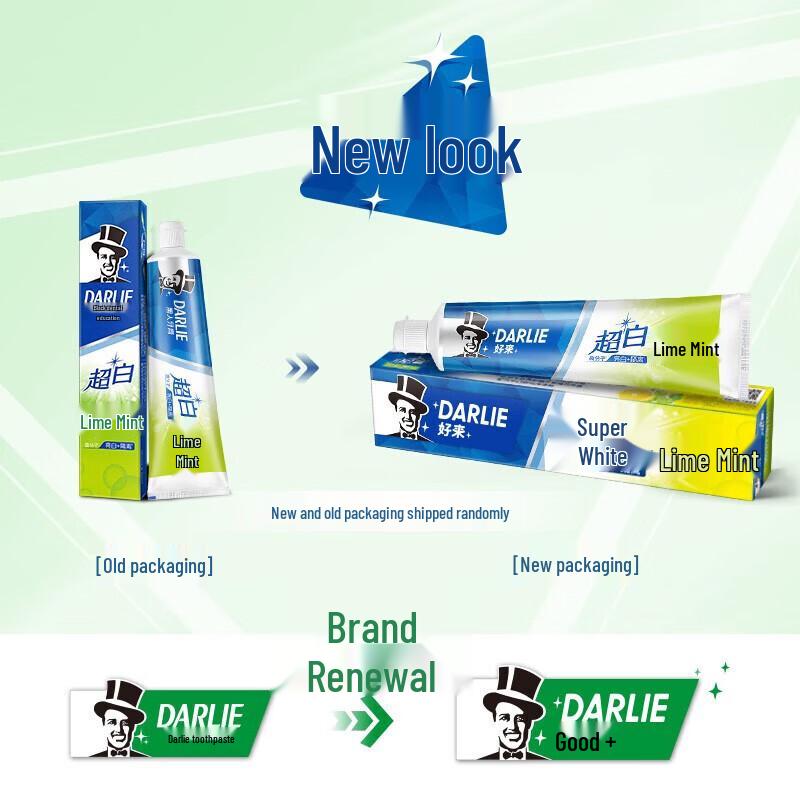 Darlie Super White Lime Toothpaste 140g