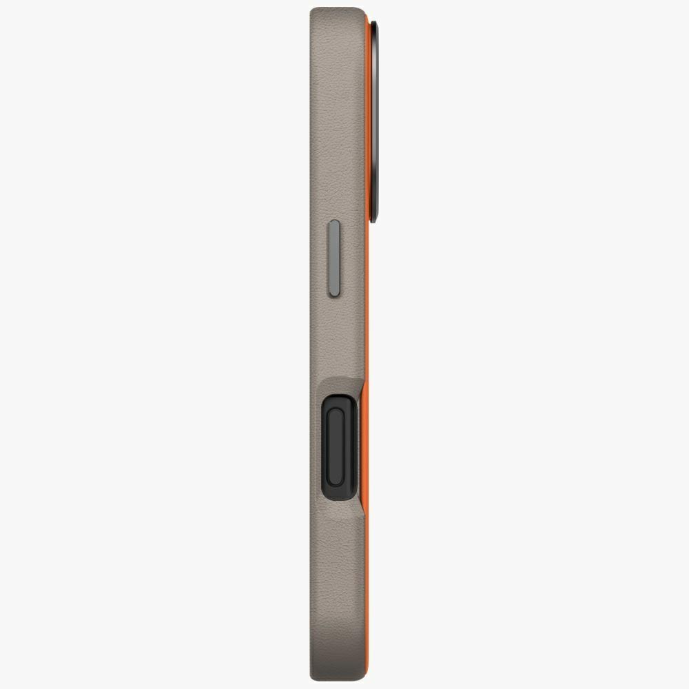 UNIQ Lyden DS Case for iPhone 17 Pro Magclick Charging Orange/Gray