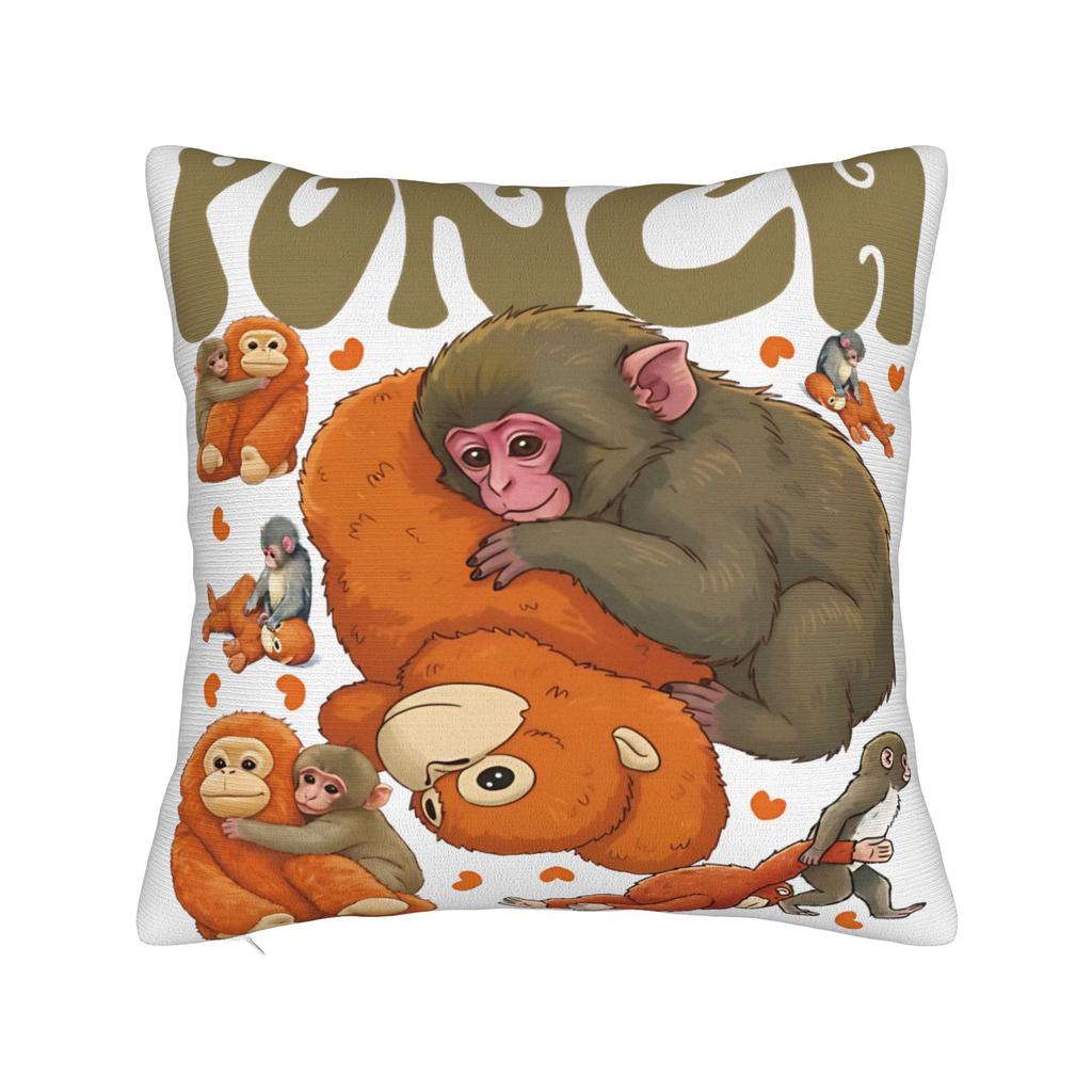 Punch Monkey () Pillow Case Novelty Pillow Cover Custom Pillowcases For Office Car Home Decor