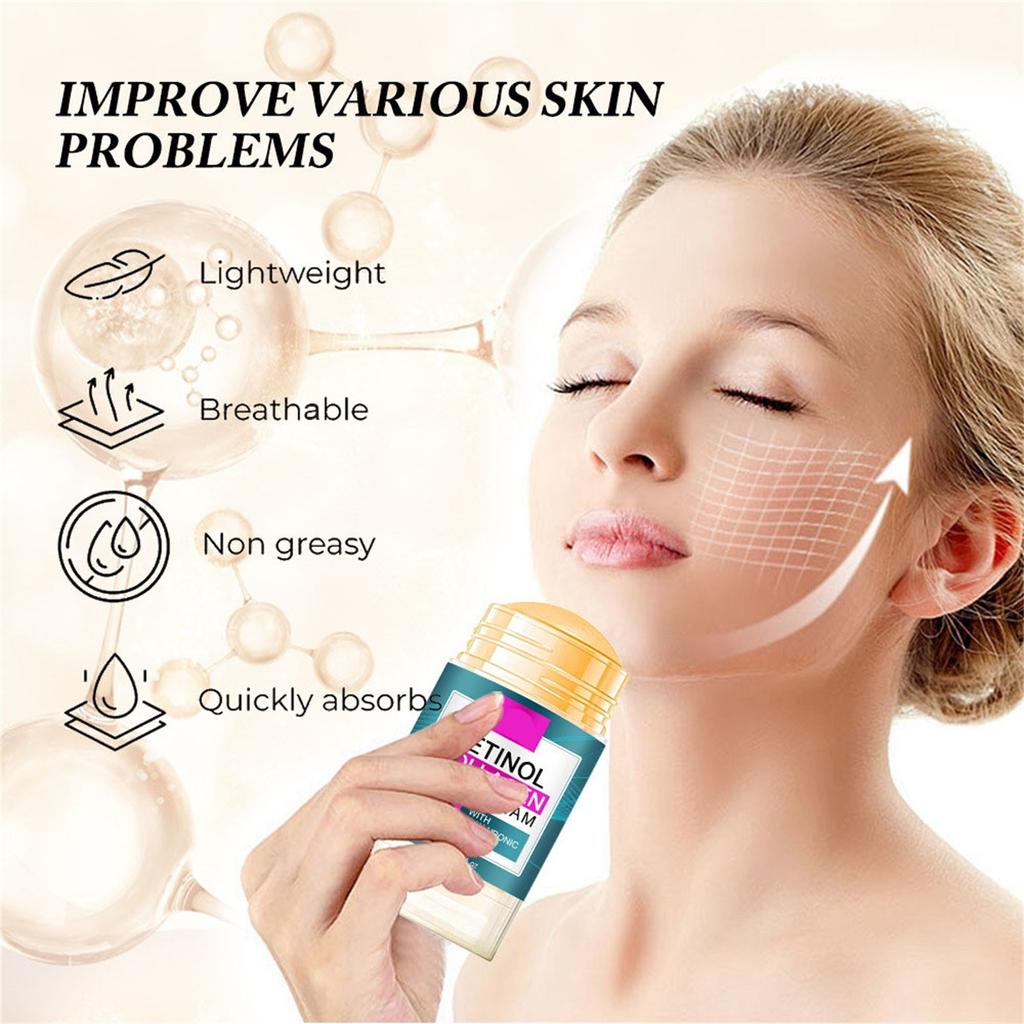 Крем для лица с ретинолом уменьшает мелкие морщины, подтягивает и восстанавливает гладкую и нежную кожу