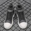 Модные мотоциклетные ботинки мужские повседневные с круглым носком походная обувь высокие износостойкие противоскользящие дышащие модные модные универсальные