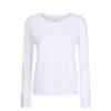[Shop  ] Korean Made Women S Round Neck CoTTon Modal Slub Spandex Long Sleeve T ShirT Dai wSh 21190 Purple 