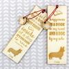 Welsh Corgi – Dog bookmark, personalized bookmark – Design 02 | Art-Dog