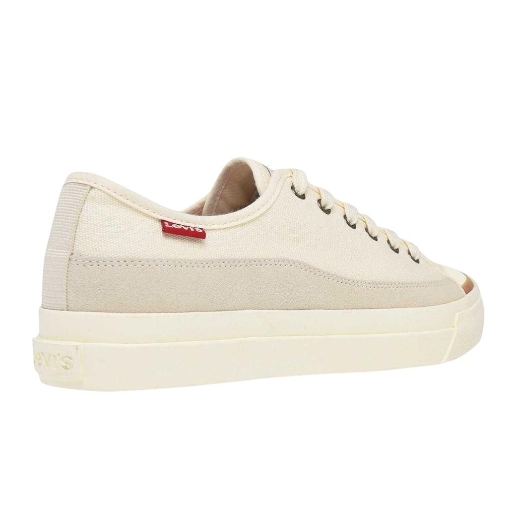 Levis Mens Square Canvas Flatform Trainers
