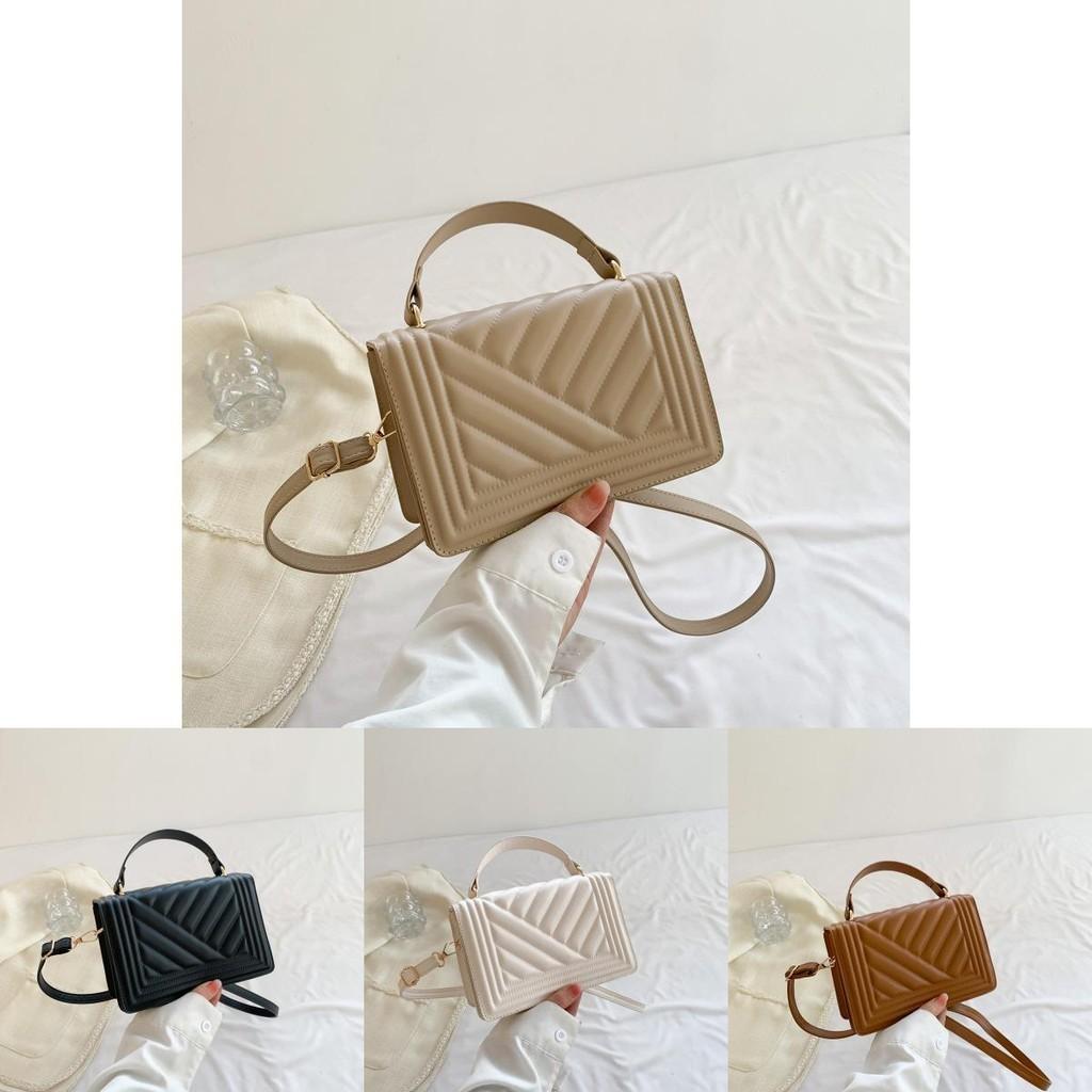 Stylish Korean Trendy Pu Leather Crossbody Bag With Magnetic Closure For Women