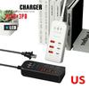 Эффективное 6-в-1 USB Type C PD Зарядное устройство с быстрой зарядкой EU US Штекер Настенный дизайн