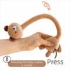 Doll Shape Long Neck Plush Doll Toy Funny Design Hanging Ornament Doll  Bag Decoration
