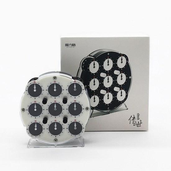 QiYi Clock QiYi Clock Cube Магнитный кубик Рубика Игрок Скоростной кубик Магнитный кубик Часы Куб QiYi Cube MoFangGe, популярные корейские головоломки