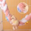 Hamster Climbing Rope Fun And Exercise Develops Coordination And Balance Hamsters Guinea Pigs Ferrets Climbing Crawling Biting Toy Glide Hammock