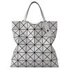 ISSEY MIYAKE Polyvinyl Chloride Resin Tote Bag, Shopping Bag, Handbag Women's Light Gray & Silver BB51-AG603-98