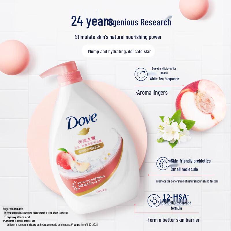 Dove Hydrating & Refreshing Body Wash