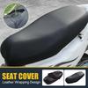 Motorcycle Seat Cover Universal Motorbike Seat Protector Cushion Elastic PU Leather Motorbike Seat Full Cover Waterproof