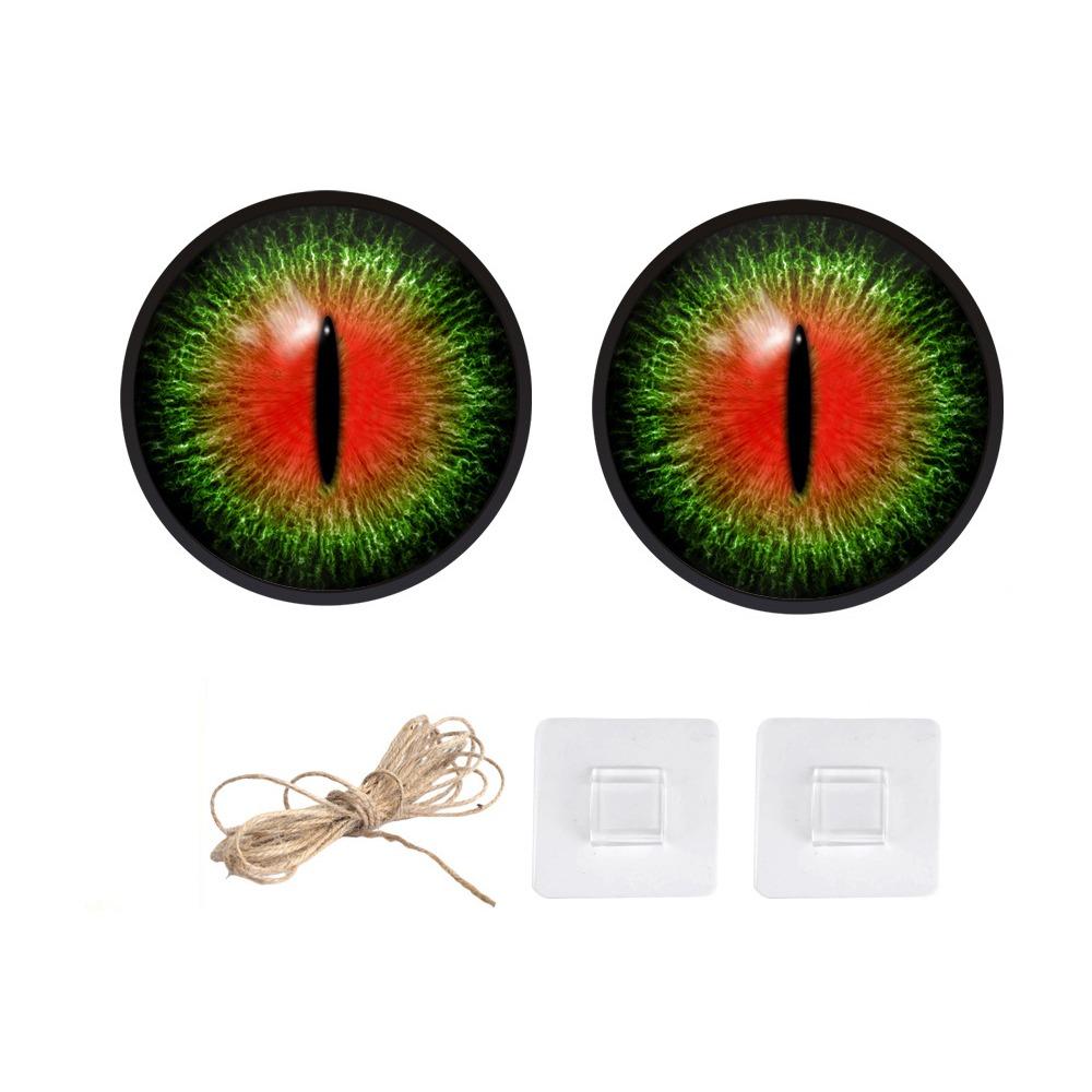 Round Giant Hanging Eyeball Home Decor LED Eyeball Creative Halloween Eyeball Halloween Party