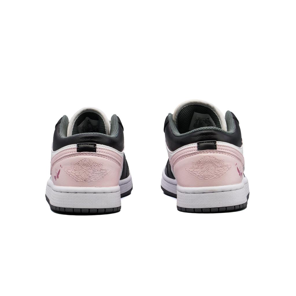 Nike Leather Cushioning Abrasion Resistant Slip Resistant Low top Skateboard Shoes Unisex Pink Black Box 553558-152(Team1451-SBOX)