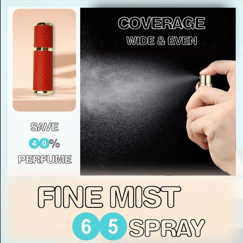 Refillable Perfume Atomizer Leather Spray Bottle Portable Spray Atomizer Cosmetic