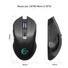 YWYT G851 Беспроводная мышь 2,4 ГГц Перезаряжаемая бесшумная мышь Эргономичная мышь с красочным световым эффектом