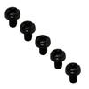 100pcs M2 M3 M4 Plastic Nylon Hex Male Female Female Spacer Round Head Screw Nut