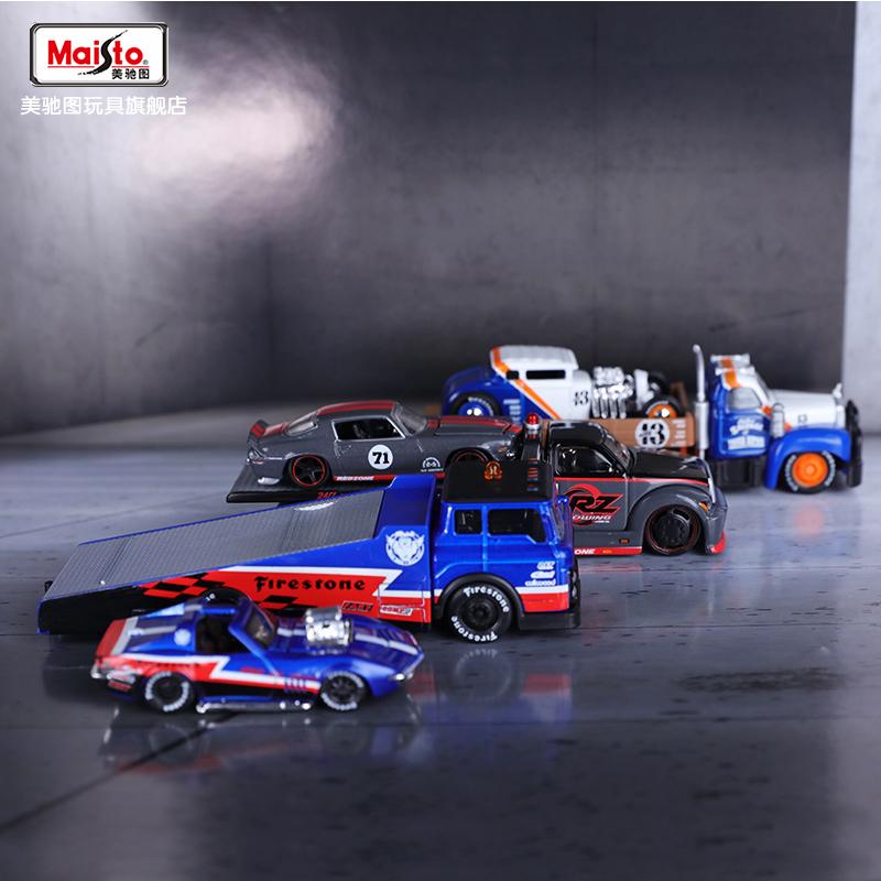 Майсто 1:64 COE 1929 Ford Model A Дизайн элитный транспорт литая точная модель автомобиля Коллекция моделей подарок