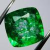 Natural Green Emerald Loose Gemstone 7 ct Colombian Square Cushion Cut for Jewelry Making and Crafts