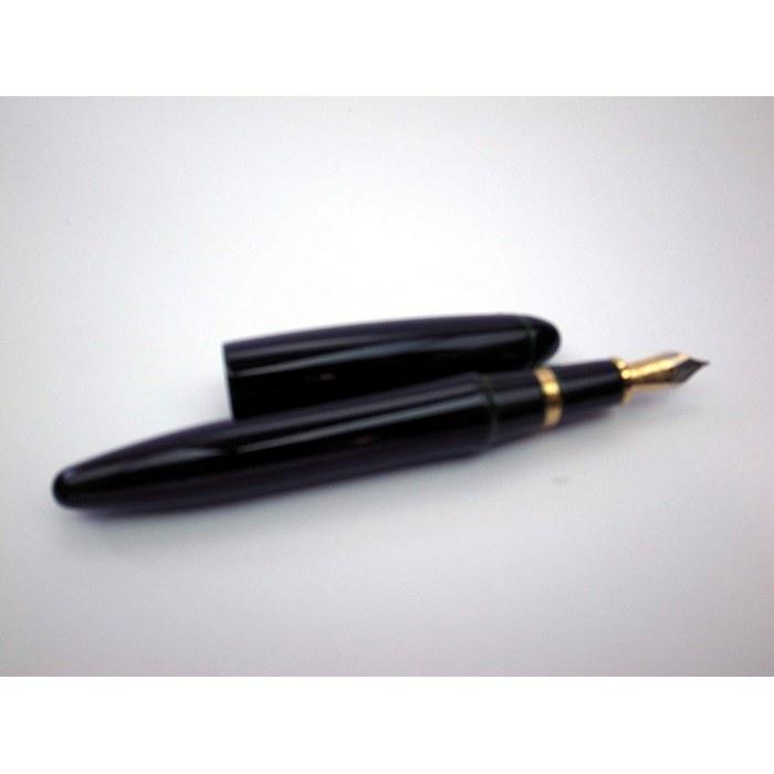 Platinum Fountain Pen Urushi Izumo Tame-nuri Raden 18K Broad (B) PIZ-55000#27-4 Black