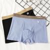 Men's Cotton Boxer Briefs Men's Fashion Printing High Elastic Skin-friendly Cotton Antibacterial Underpants