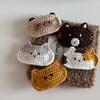 Knitted Crochet Hair Clip Cute Cartoon Cat Bb Clip Bangs Clip Edge Clip Hair Accessory Style Headwear