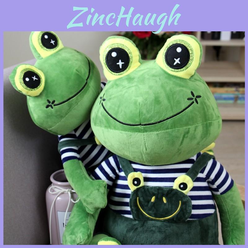 Fluffy Short Plush Frog Doll For Children's Play And Decoration