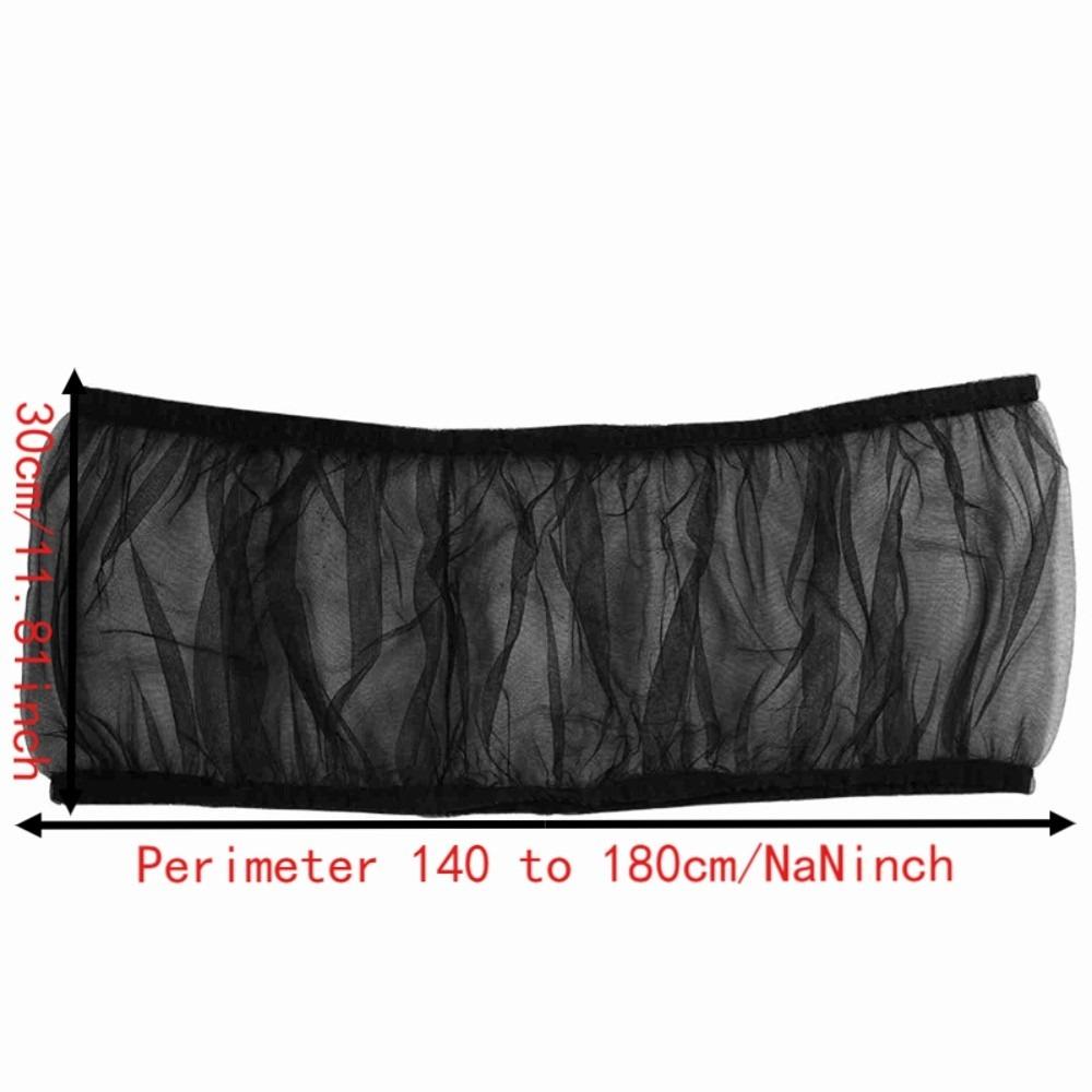 Large Size Seed Catcher Cover Universal Fit Mesh Netting Cover Ventilated Cage Cover For Parrot