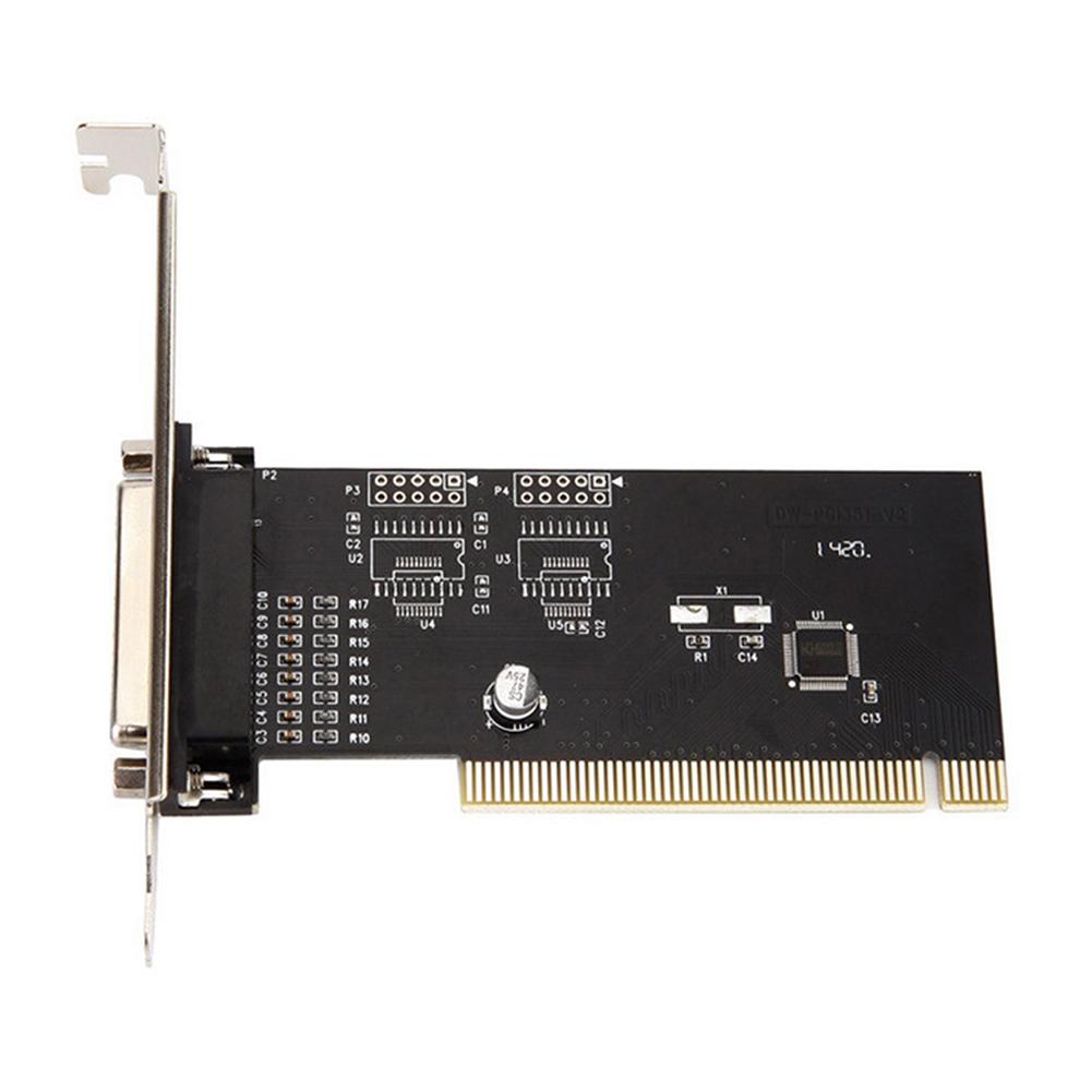 Pci Adapter Card PCI To Parallel LPT 25Pin DB25 Printer Port Controller Expansion Card for Desktop Computer Printer Accessories