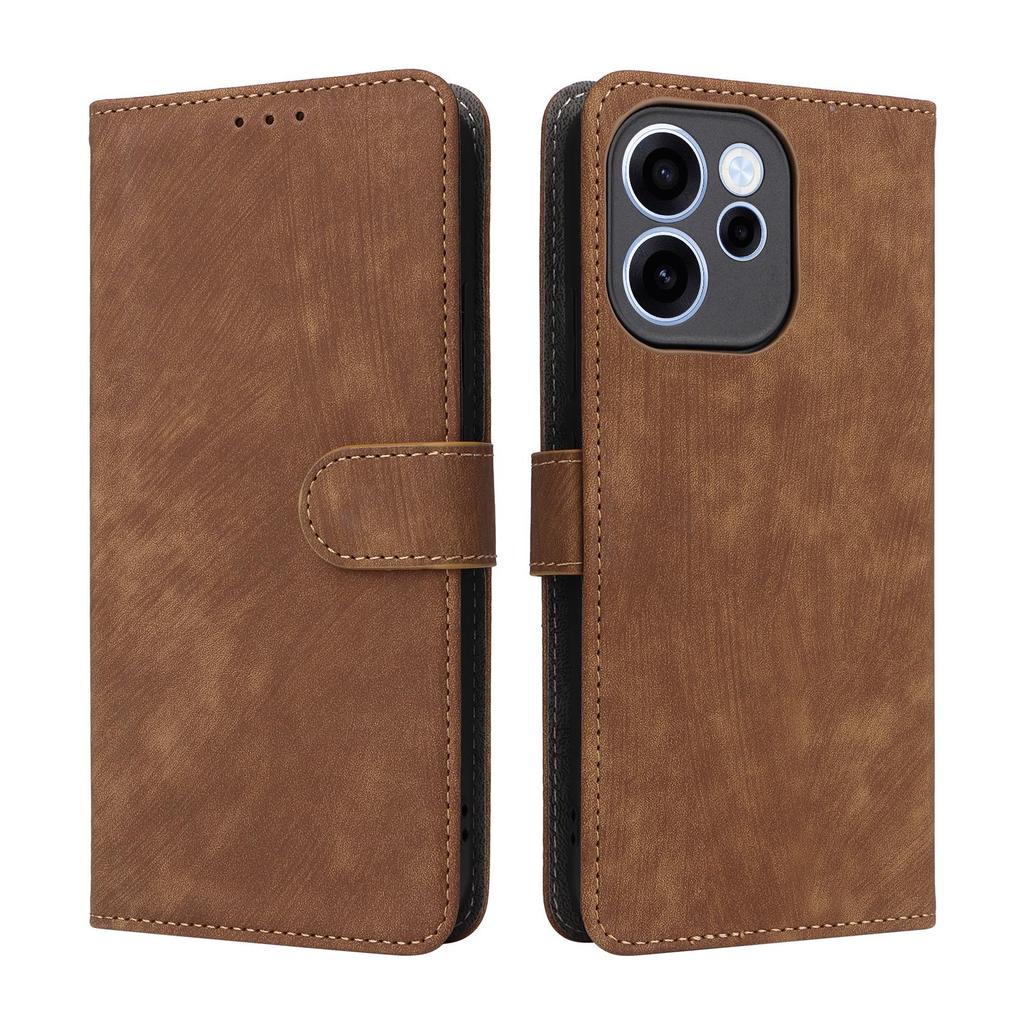 Flip Cover Compatible for OPPO Reno 15F / Reno15 F PU Leather Phone Case Full-Body Protection with [RFID Blocking]