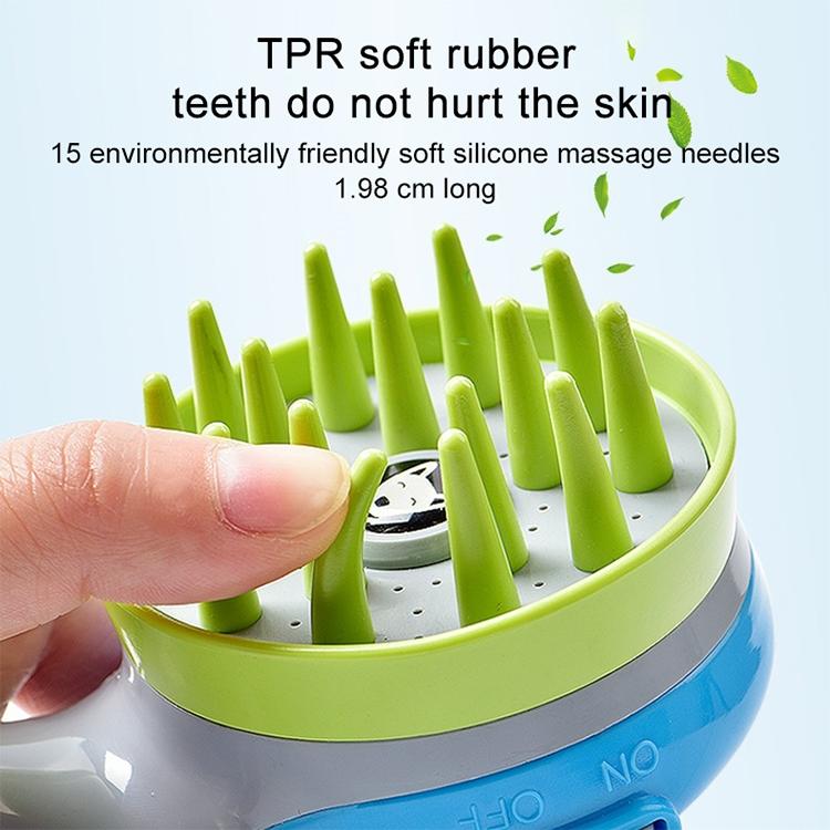Pet Shower Shower Brush with Non-slip Handle Nozzle
