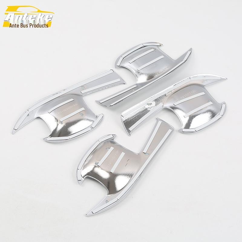 Fits 18 Lynk & Co 02 Models: Door Handle Bowl Decoration & Protective Film, Anti-Scratch, Wear-Resistant Patch.