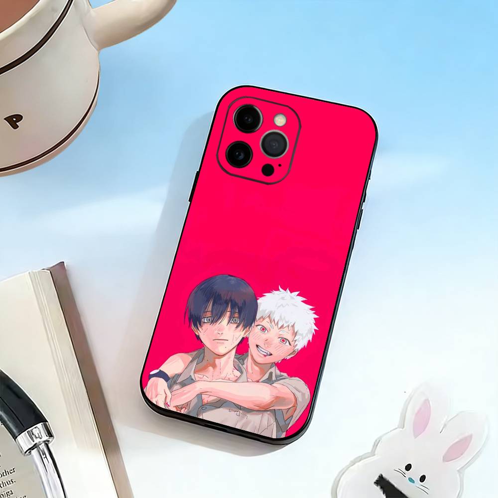 Летний H-Hikaru DD-Died Чехол для телефона для iPhone 17,16,15,14,13,12,11 Plus,Pro Max,XS,Мягкий силиконовый черный чехол