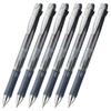 Шариковая ручка Zebra 2 Color Clip-on G 2C Black, набор из 6 шт. B2A3-BK-5AZ